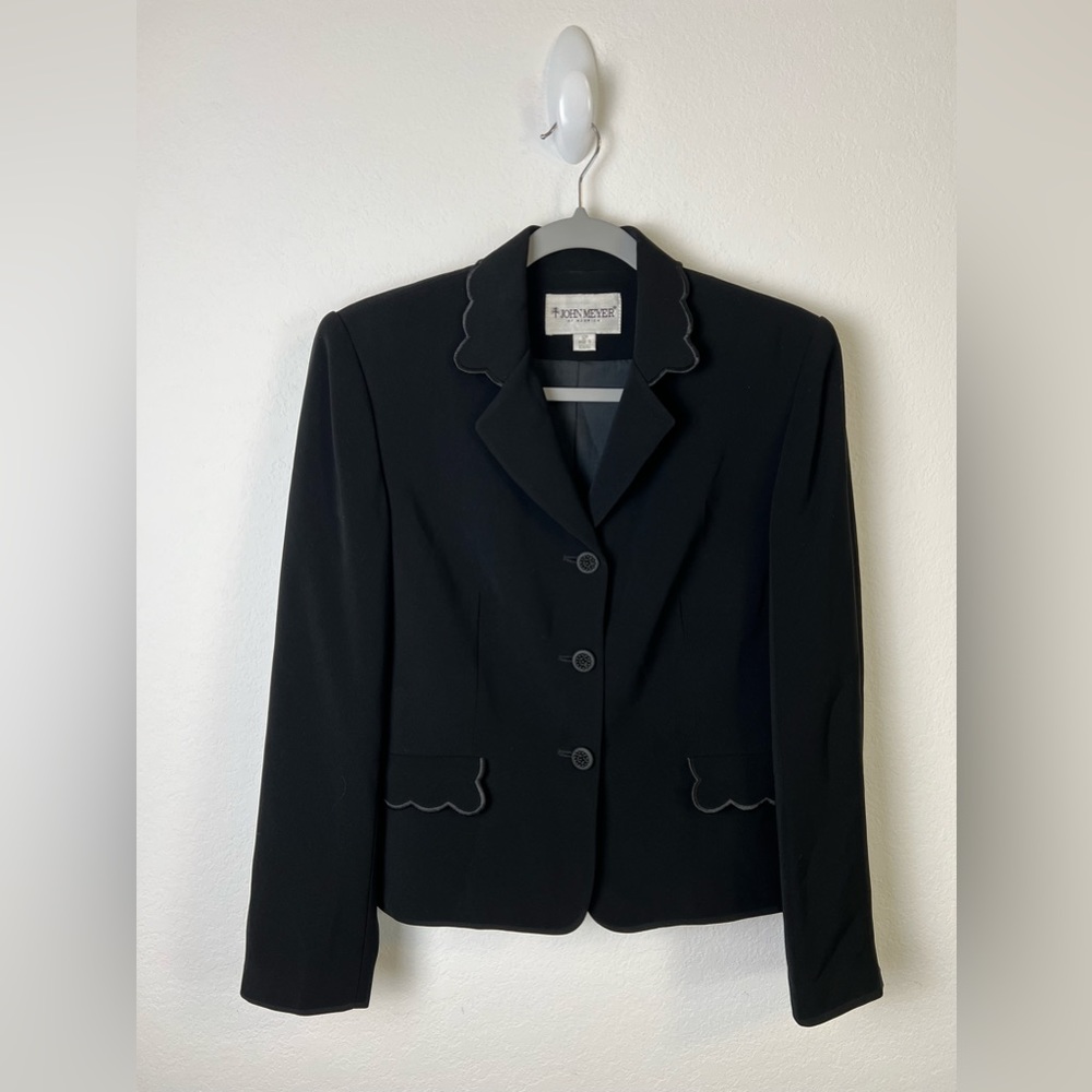 John Meyer of Norwich Black Blazer